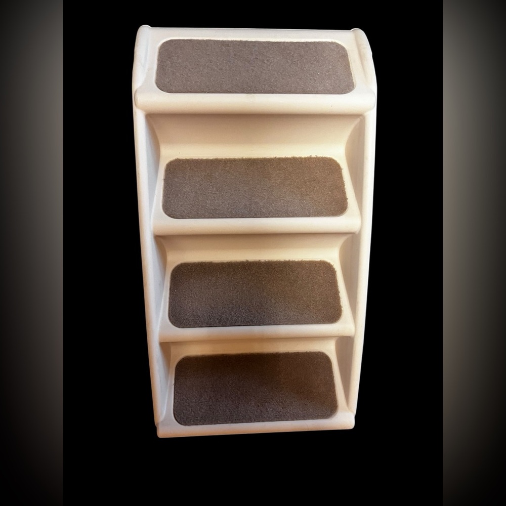 PetSafe CozyUp Foldable Cat & Dog Stairs, X-Large, Tan portable travel - Picture 3 of 7